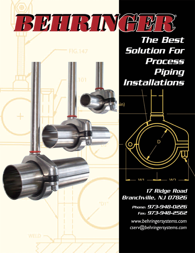 Industrial Compressed Air Piping: Eaton Pipe Supports